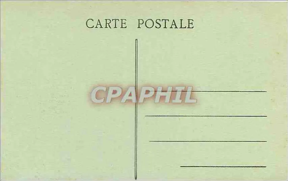 Cherbourg — Eingang zum öffentlichen Garten und Berg Ronle — A. B. Adillette, Cherbourg - Rückseite