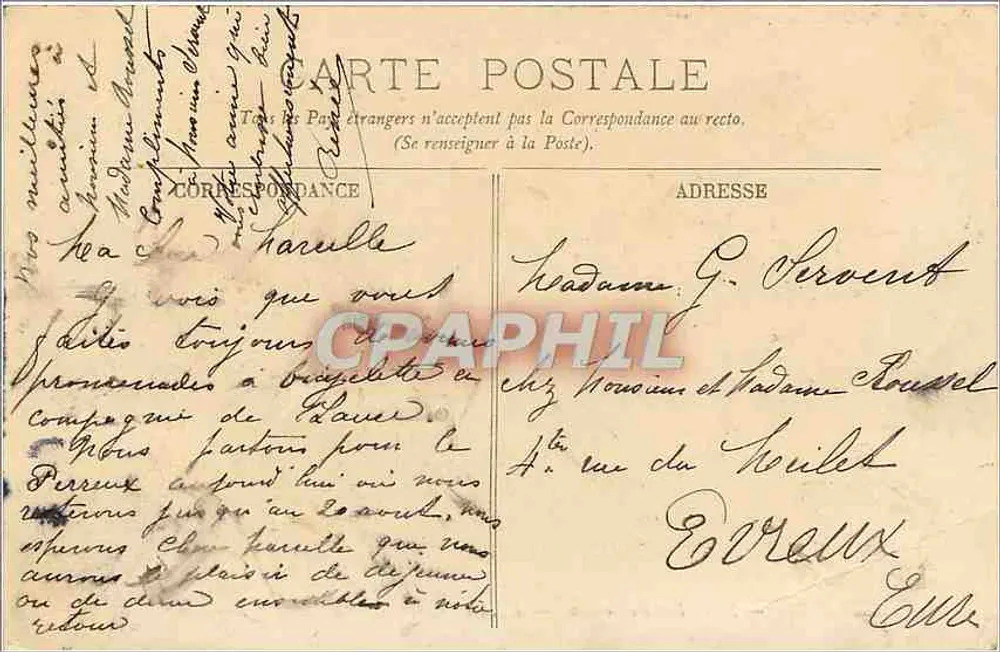 Paris — Notre-Dame e o Ponte — LL. - Verso