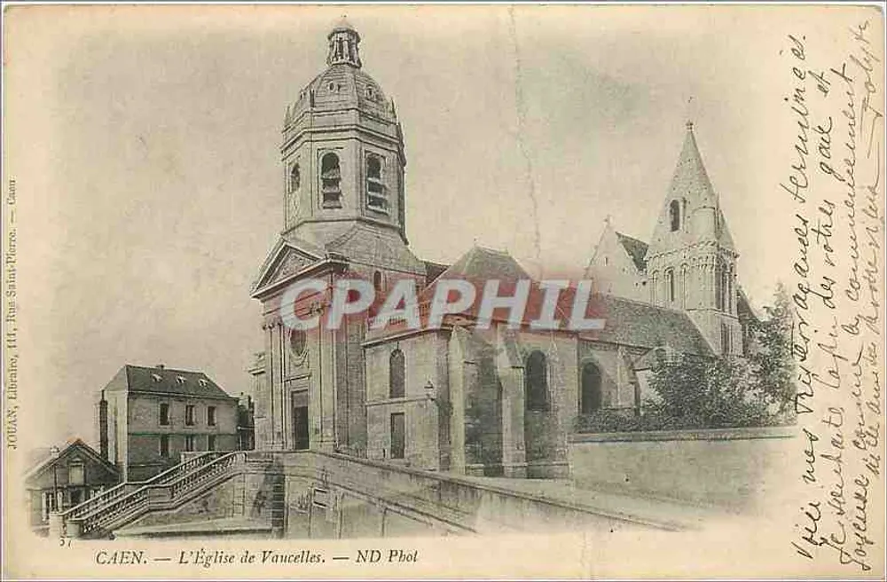 CAEN — L'Église de Vaucelles — ND Phot - Frente