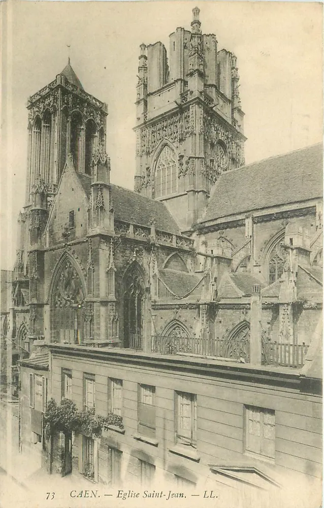 Caen — Igreja de São João — LL. n° 73 - Frente