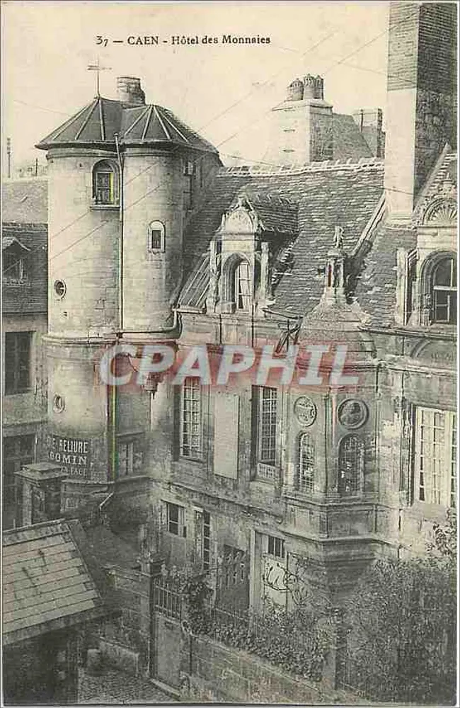 Caen — Hotel das Moedas — Editor: Gominy - Frente
