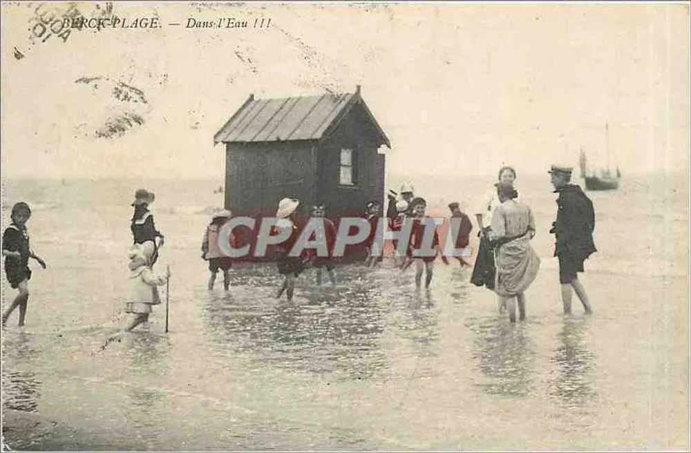 Berck-Plage — Na Água - Frente