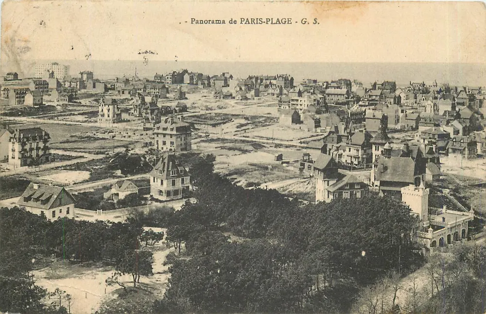Panorama de PARIS-PLAGE - G. S. - Frente