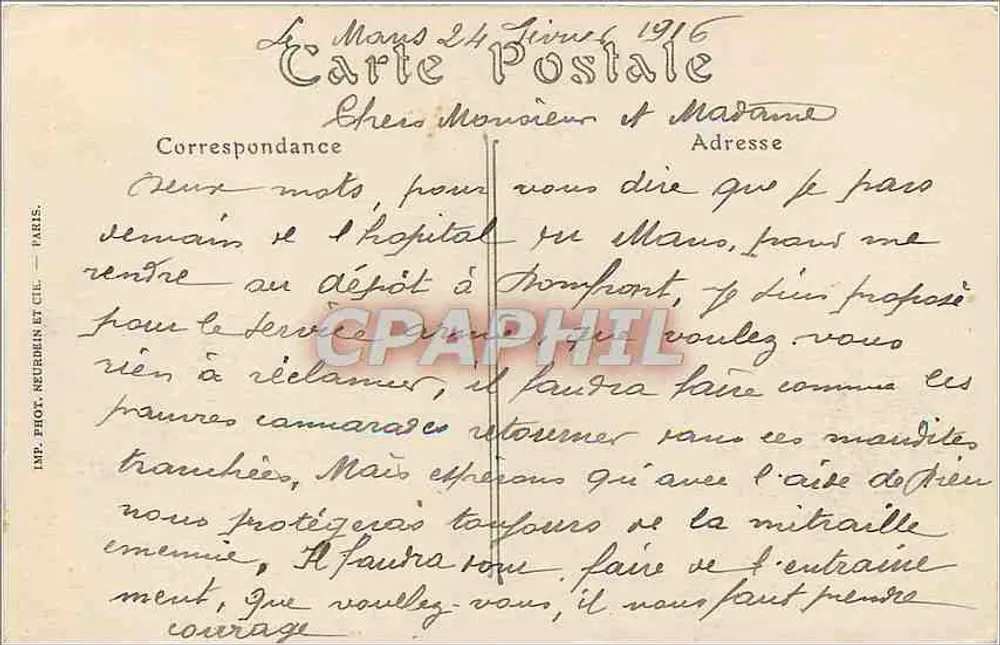 Le Mans — Abside da Catedral — R. Barbier, Editor, Le Mans - Verso