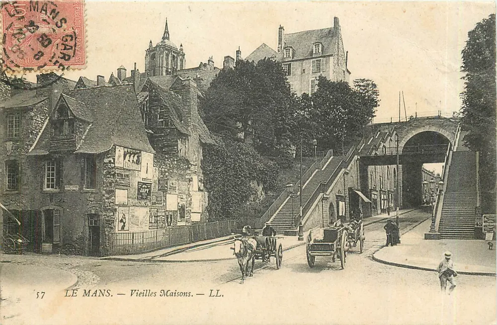 Le Mans — Velhas Casas — LL. — n°57 - Frente