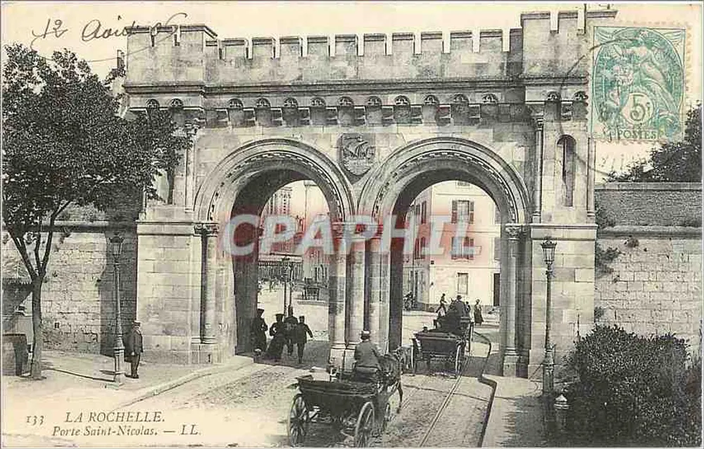 La Rochelle — Porta Saint-Nicolas — LL - Frente