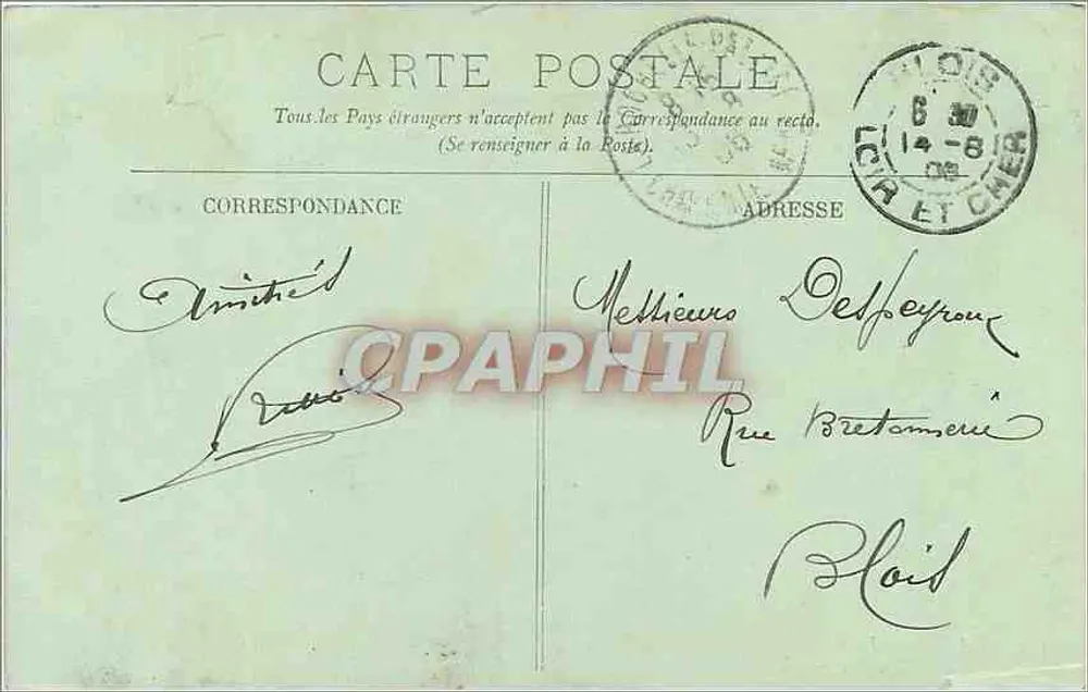 La Rochelle — Porta Saint-Nicolas — LL - Verso