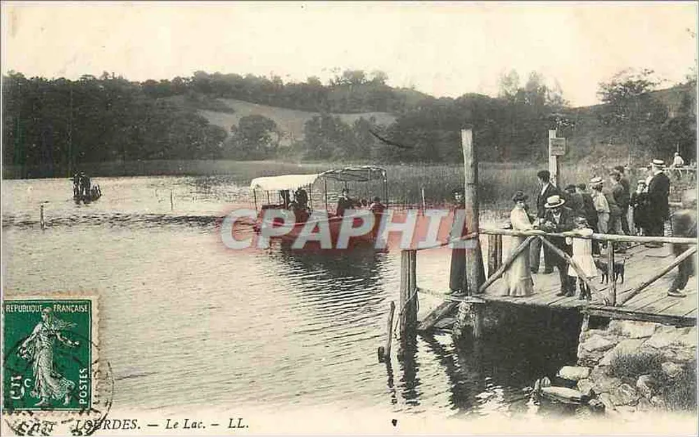 Lourdes — El Lago — LL. — Editor LL. - Anverso