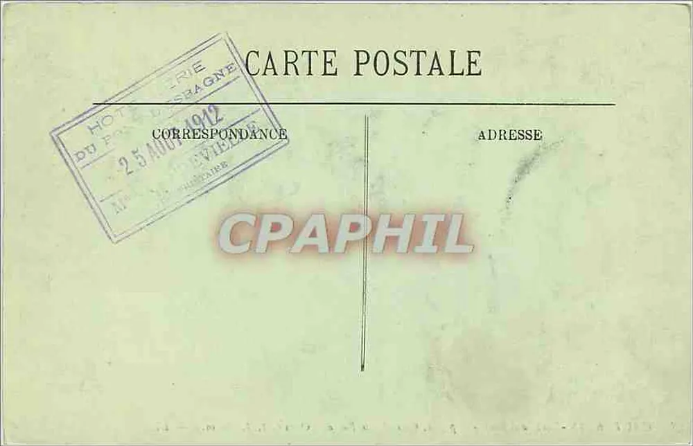 Cauterets — Route du Pont d'Espagne, Cascade du Pas de l'Ours (alt. 1.350 m.) — LL - Verso