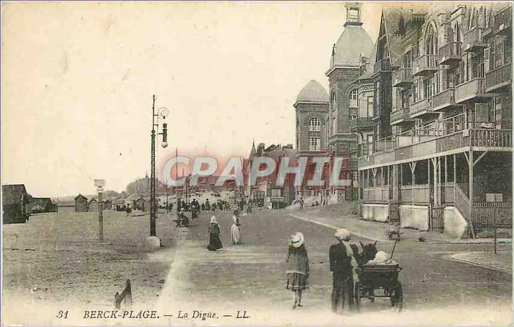 Berck-Plage — A Digue — LL - Frente