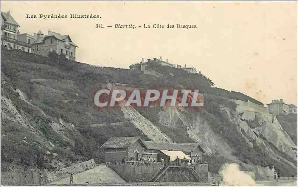 Biarritz - A Costa dos Bascos — As Pirineus Ilustradas, n° 341 - Frente