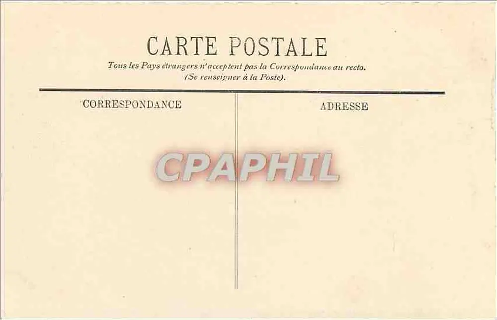 Biarritz — Vista do Bonheur — LL. n° 166 - Verso