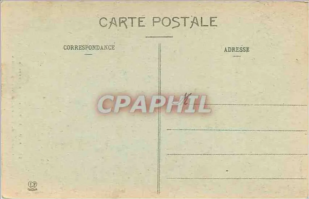 Pau - La Fontaine de l'Avenue Thiers — Don de M. Latapie, œuvre de M. Gabard - Verso
