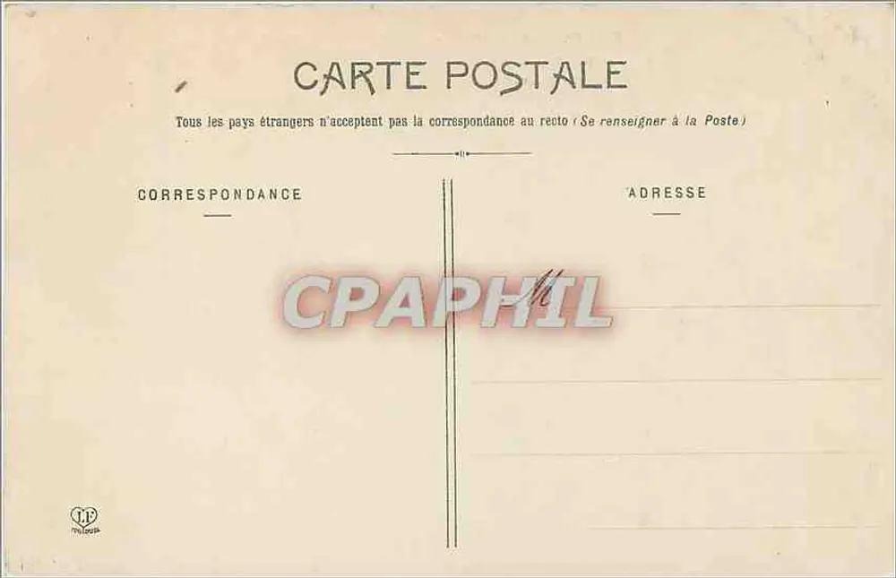 La Baugacane — Saint-Bertrand-de-Comminges — Phototype Larouche Frères, Toulouse - Verso