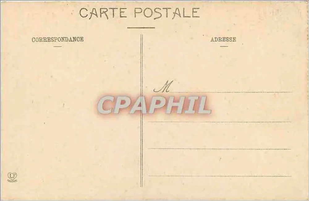 Luchon — Vista geral, tirada de Cazarilh — Fototipo Labouche Frères, Toulouse - Verso