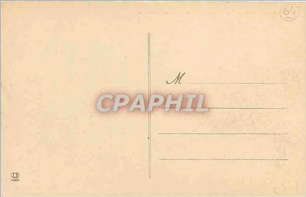 Biarritz - The Villas of the Plateau de l'Atalaye — Publisher: Labouche Frères, Toulouse - Back