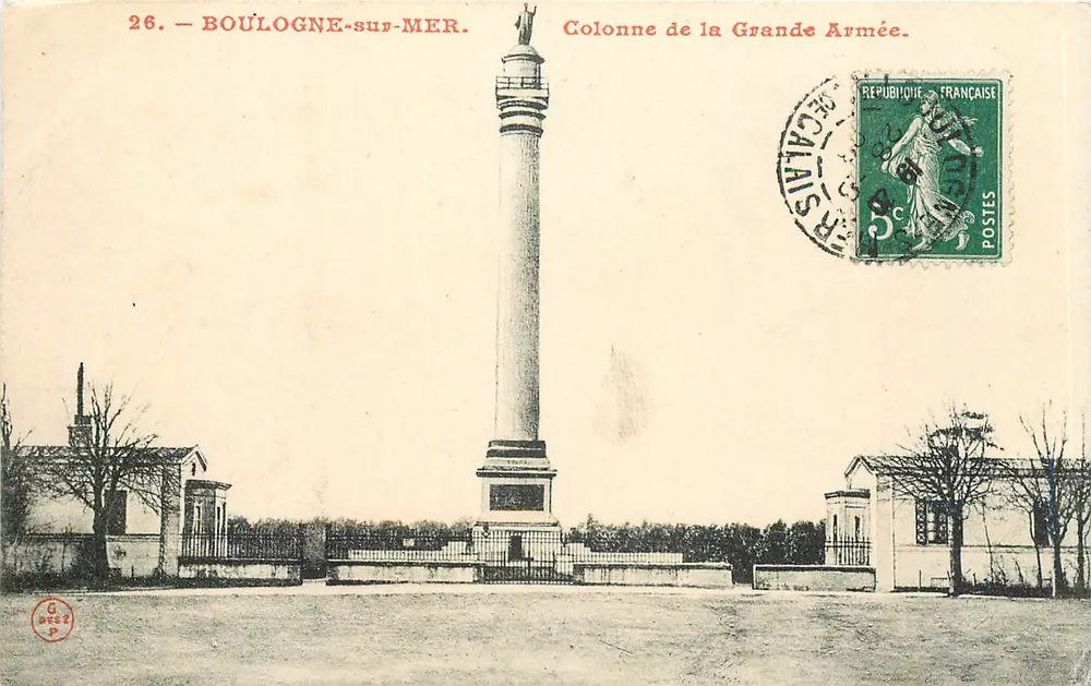 Boulogne-sur-Mer — Säule der Grande Armée — Verlag: C. Desz — N° 26 - Vorderseite