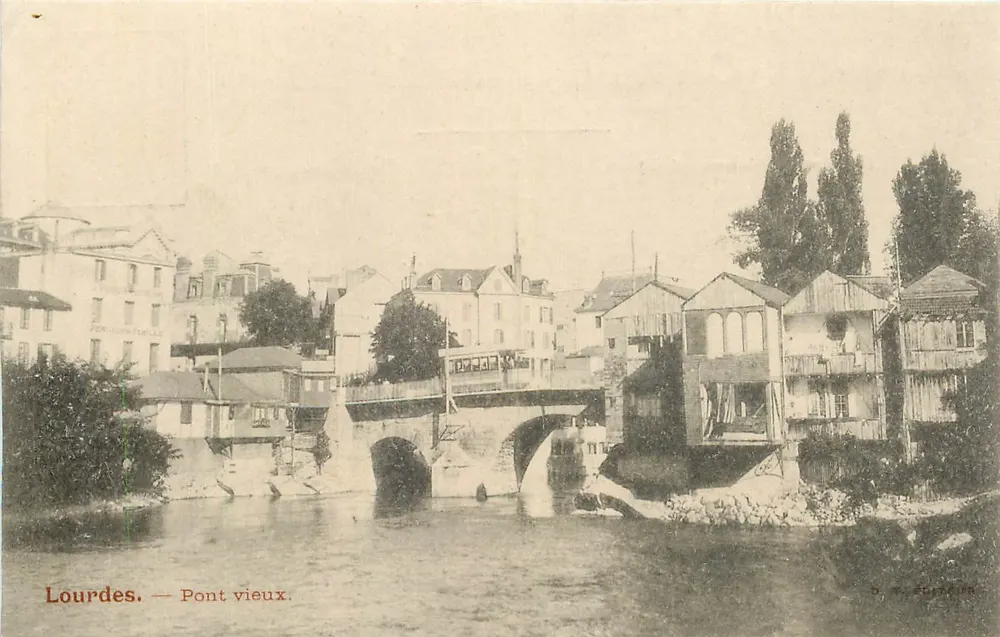 Lourdes — Ponte Velho. — D. F. Fortigné - Frente