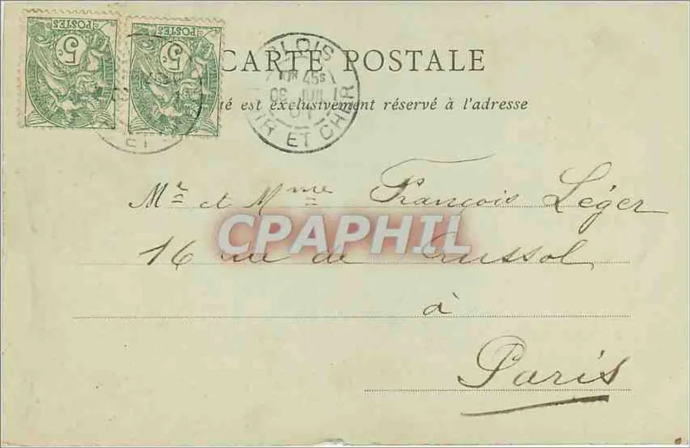 Château de Blois, Aile de François Ier — L'Attique — ND Pbot - Verso