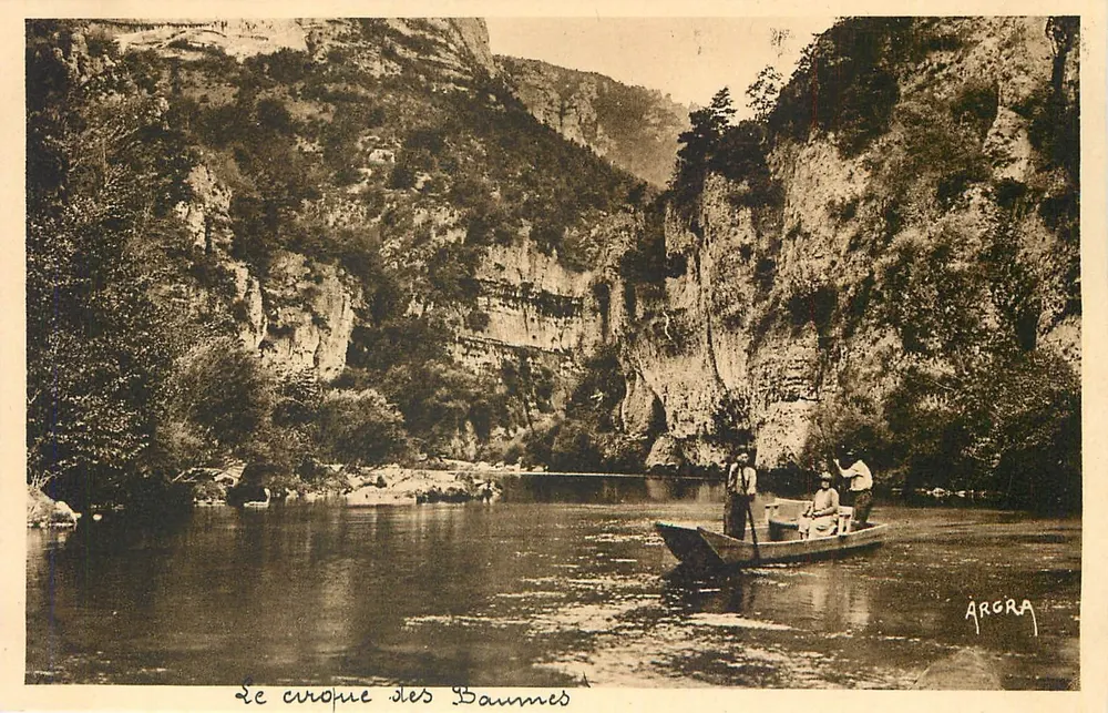 O circo das Baumes — Gorges do Tarn — ARGRA - Frente