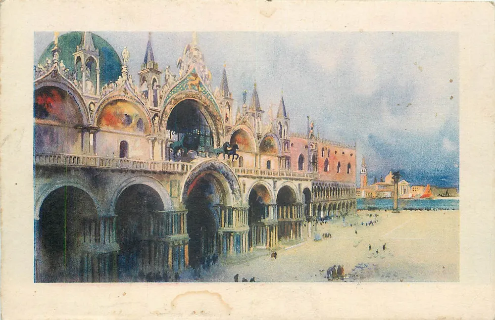 Vêneto — Basílica de São Marcos — edição Astro - Frente