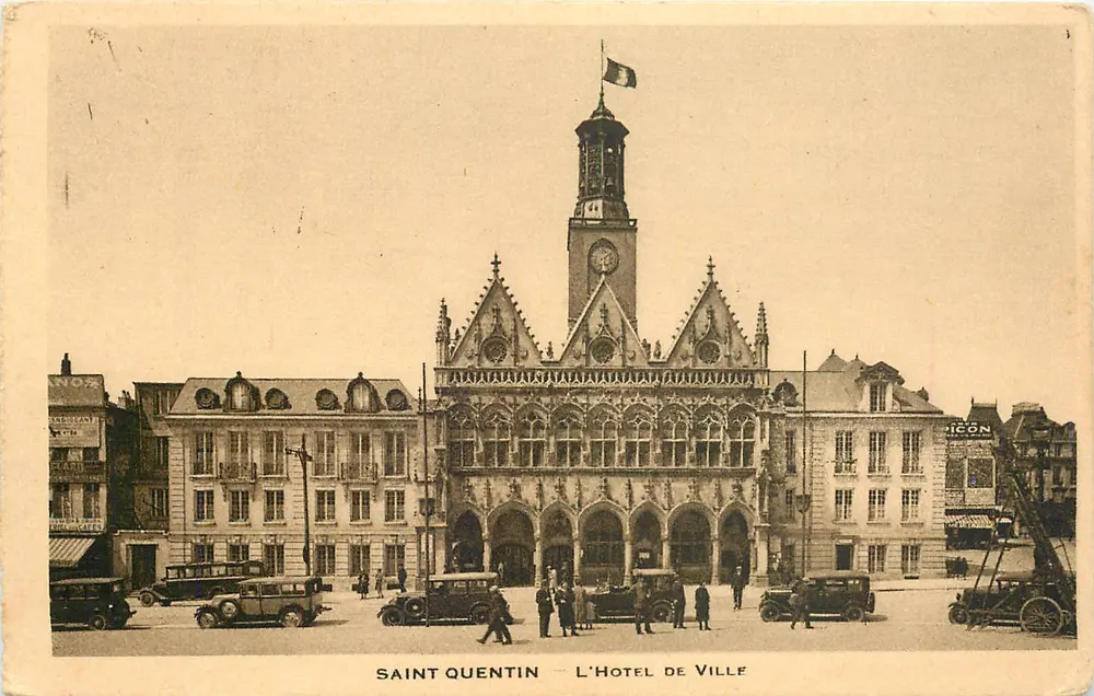 Saint-Quentin — Palazzo Comunale — editore Icon - Recto