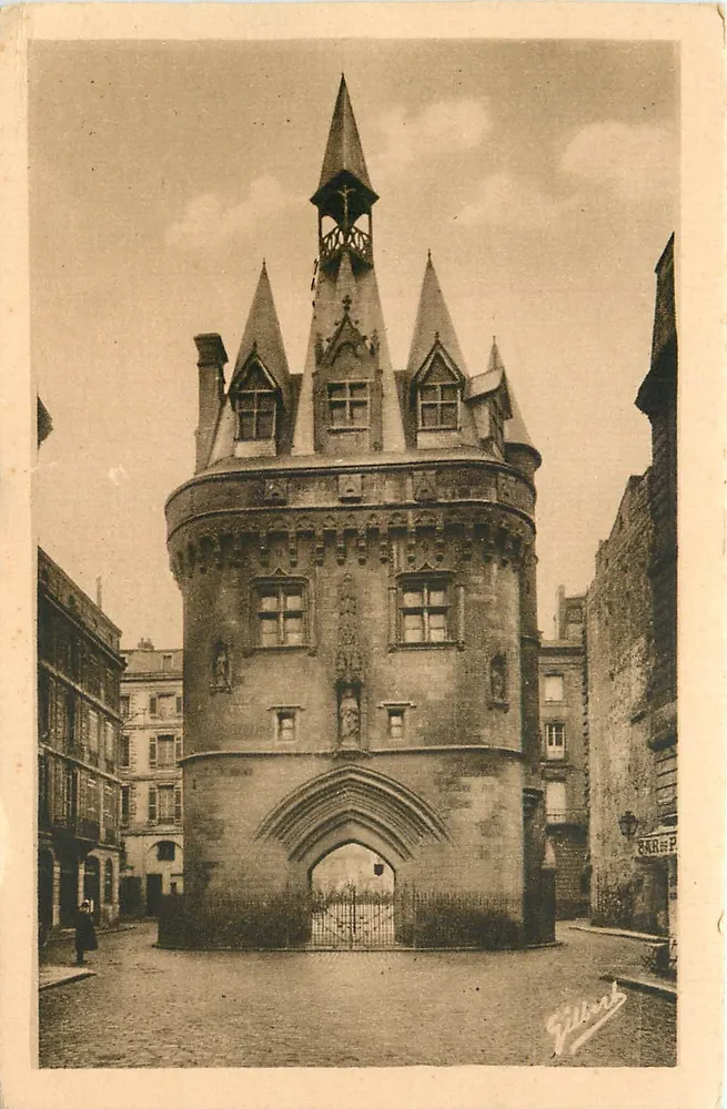A Porta de Caillhand — Bordeaux — Edição A.G.A. Gilbert - Frente