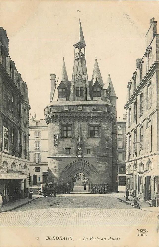 Bordeaux — A Porta do Palácio — JNDhot, n°2 - Frente