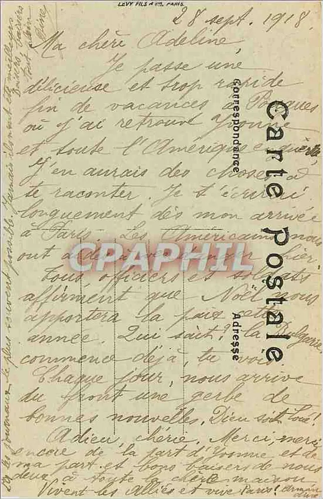 Pousses-les-Eaux — Het Parcmeer — LL. - Achterkant