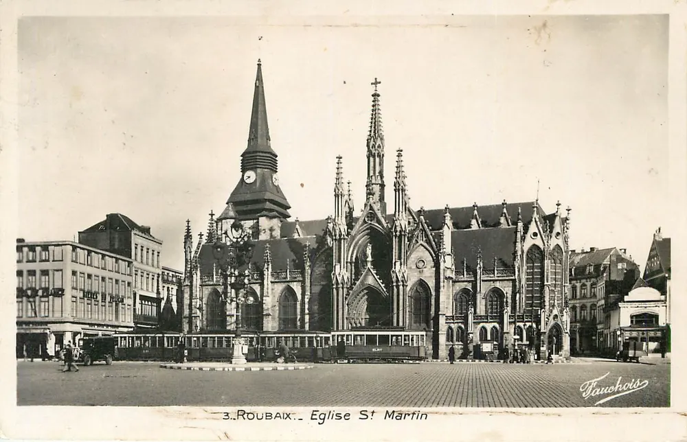 Roubaix - Église Saint-Martin — Fauchois, n°3 - Awers