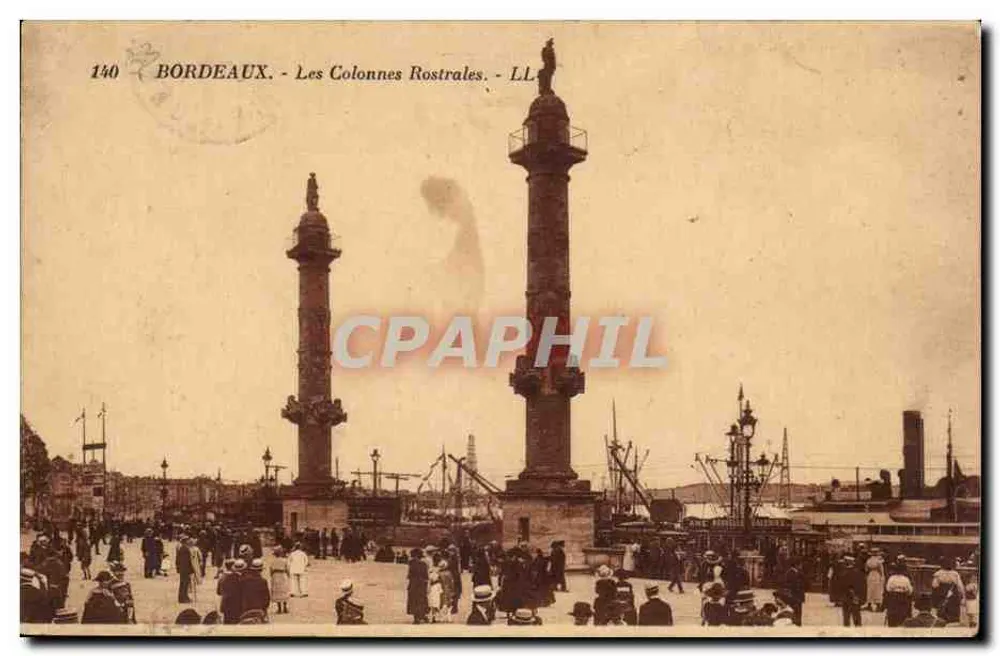 Bordeaux - As Colunas Rostrais — LL n°140 - Frente