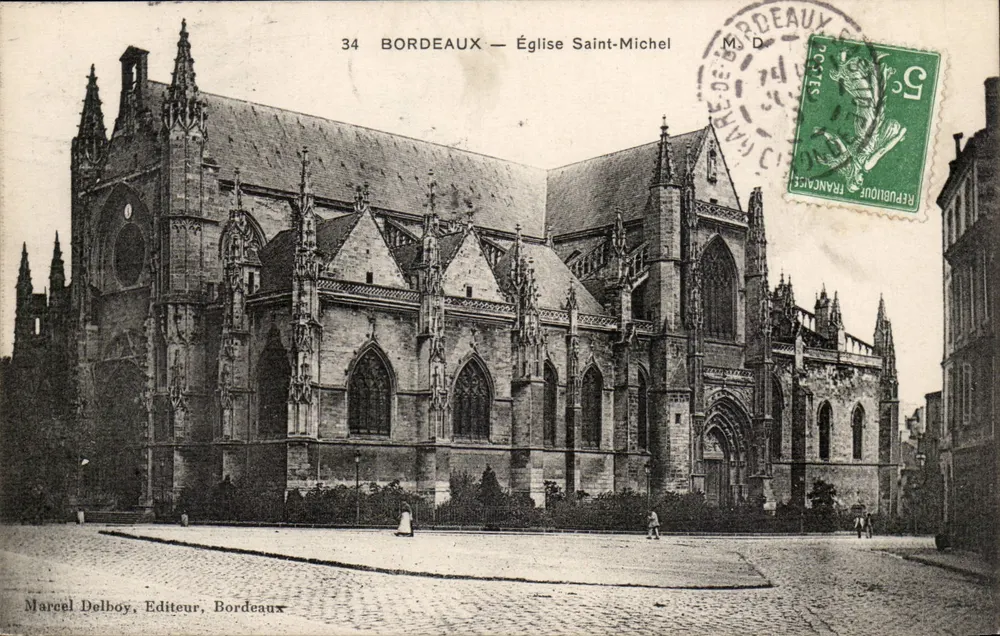 Bordeaux — Church of Saint-Michel — Marcel Delboy, Publisher, Bordeaux - Front