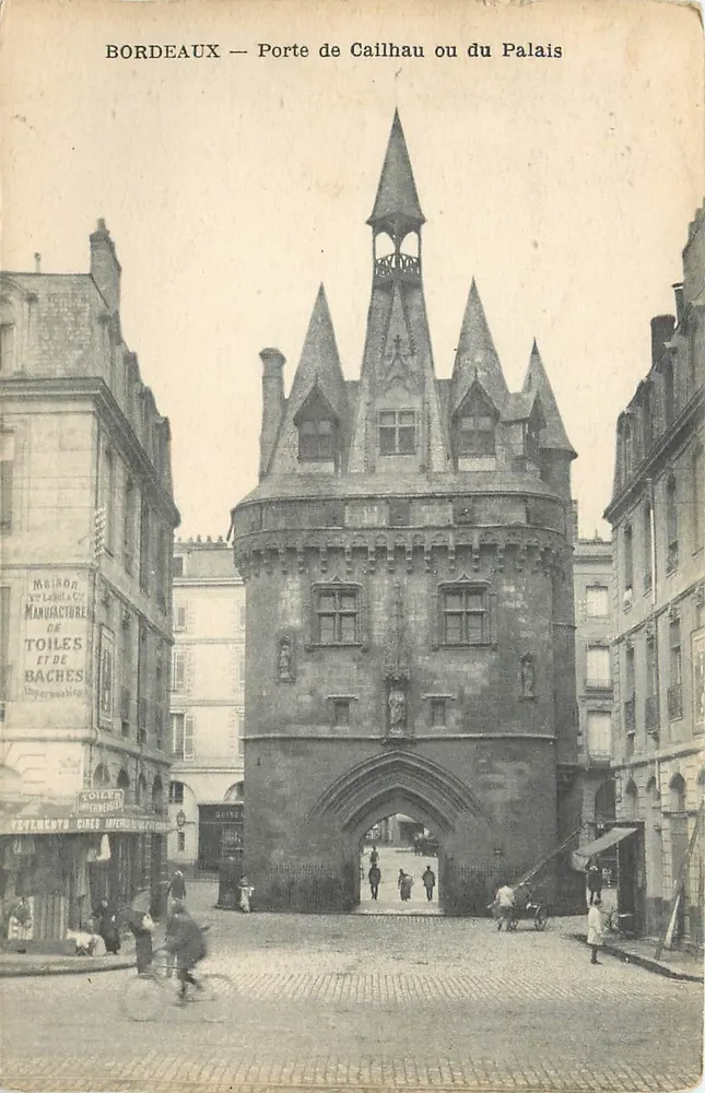 Bordeaux — Porte de Caillhau ou du Palais - Recto