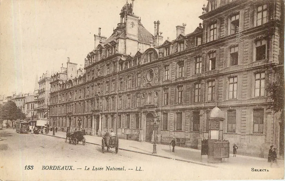 Bordeaux — O Liceu Nacional — Selecta LL n°133 - Frente