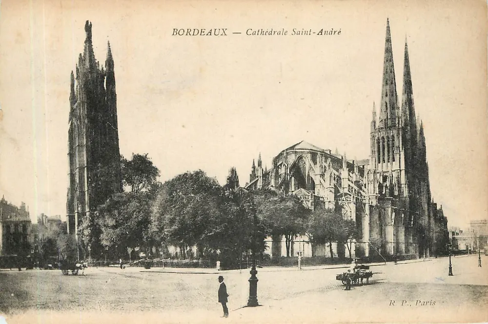 Bordeaux — Katedra św. Andrzeja — R.P., Paryż - Awers