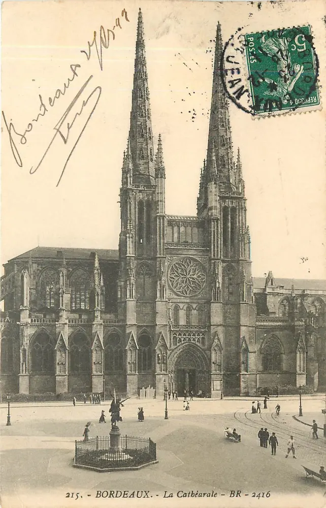 Bordeaux - A Catedral - BR - 2416 - Frente
