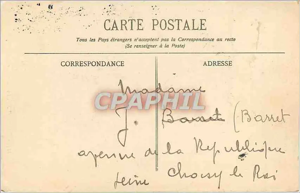 Bordeaux - A Catedral - BR - 2416 - Verso