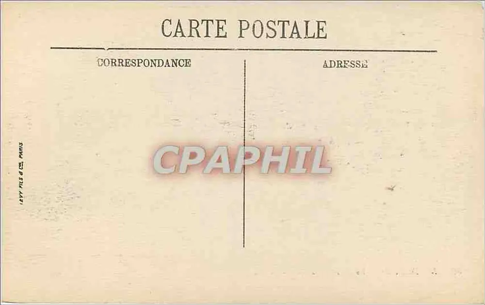 Bordeaux — A Place de la Bourse — LL - Verso