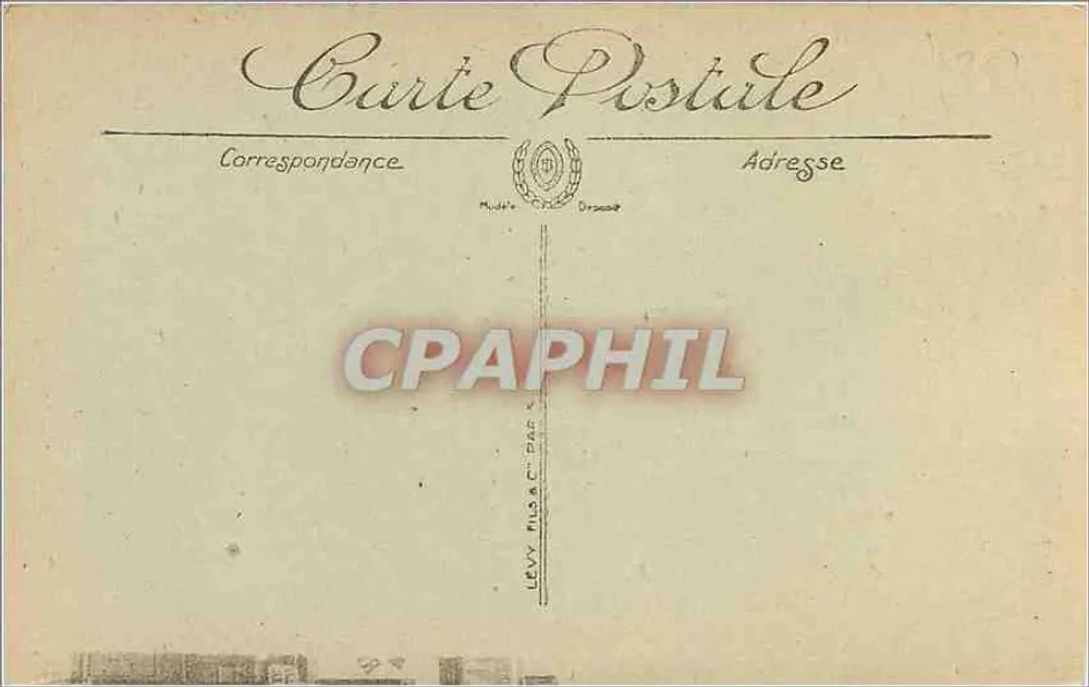 Bordeaux — La Tour de la grosse Cloche — Maison Riquard, n°158 - Verso