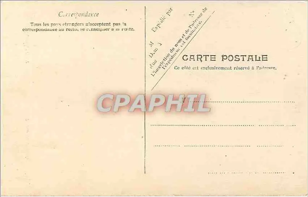 Bordeaux — Porta do Palácio — BONTEAU, No. 39 - Verso