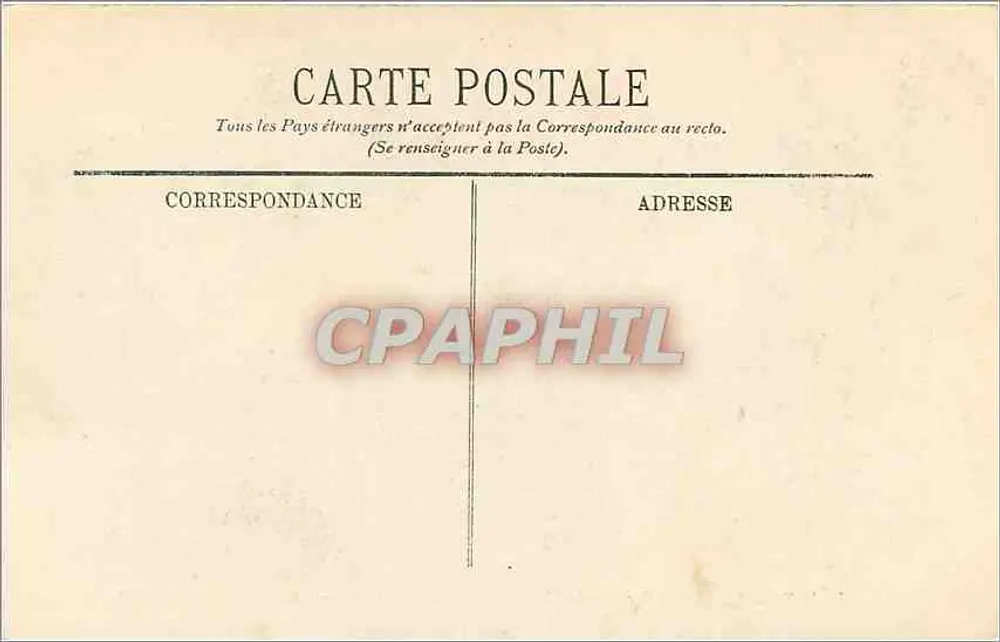 Vichy — Der Allier und Blick auf den Berg Puy-de-Dôme — LL. — Nr. 203 - Rückseite