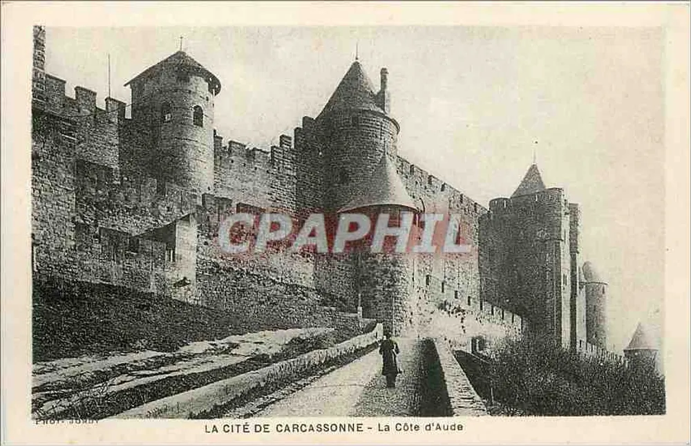 The City of Carcassonne — The Coast of Aude — Photo. Joubert - Front