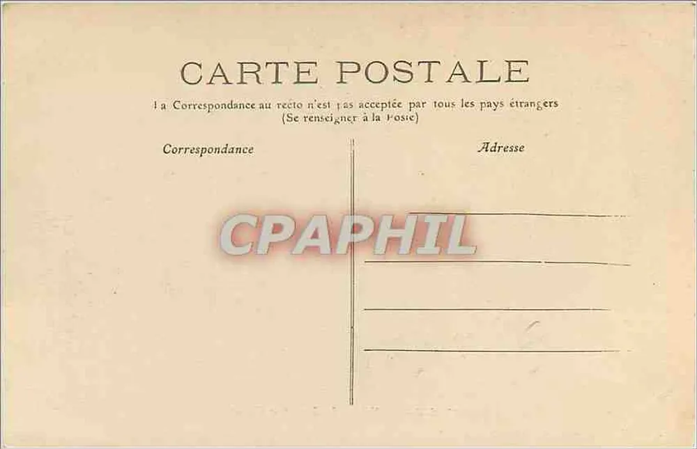 Bagnoles-de-l'Orne — Le Lac et le Casino — L. T. Thouroude, Agent de location à Bagnoles - Verso