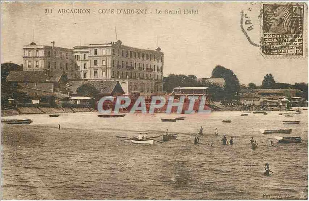 Arcachon - Costa de Prata - O Grande Hotel - Frente