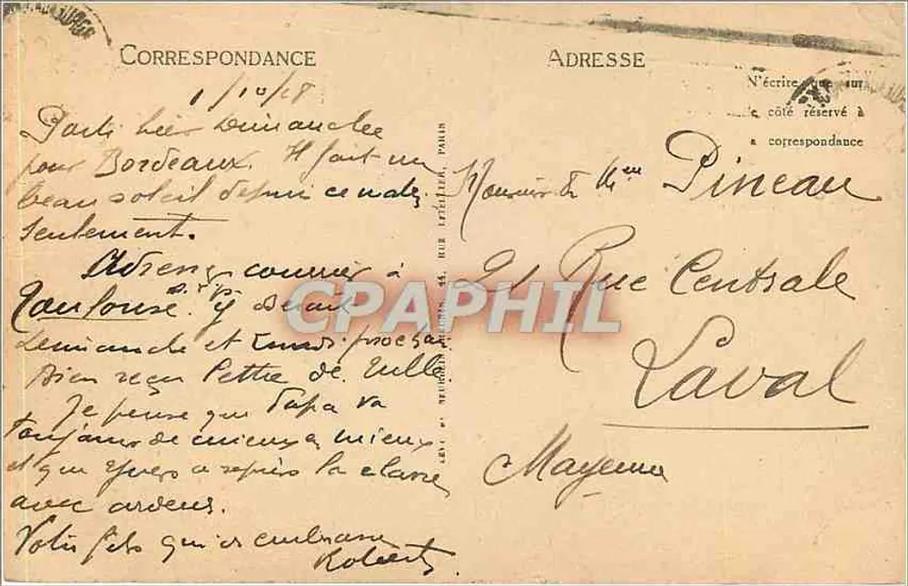 Bordeaux - De Kade - LL - Achterkant