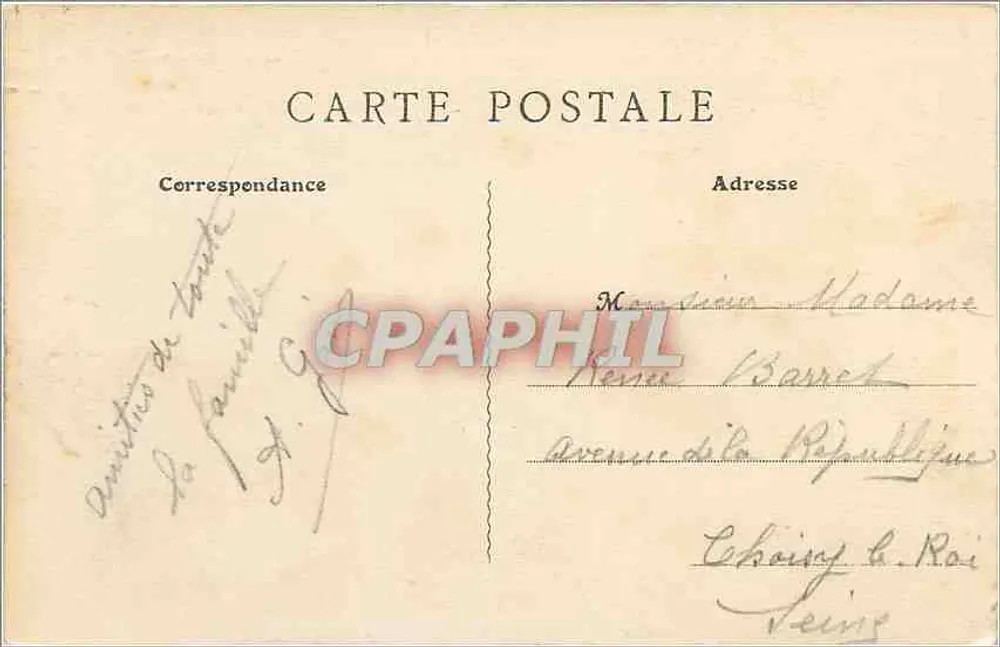 Châtalets aux bords du Loiret — Olivet — Environ d'Orléans — n°560 - Verso
