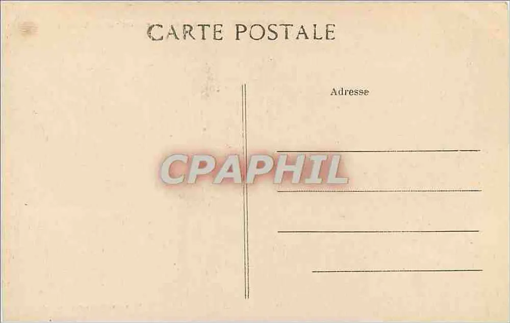 Chambord — Le Château et le Pont sur le Cosson — Édition des Galeries de Chambord - Verso