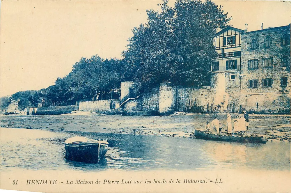 Hendaye - Das Haus von Pierre Loti an den Ufern der Bidassoa - LL - Vorderseite