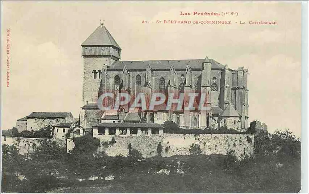St-Bertrand-de-Comminges - A Catedral — Fototipia Lapeziche, Toulouse, n°21 - Frente