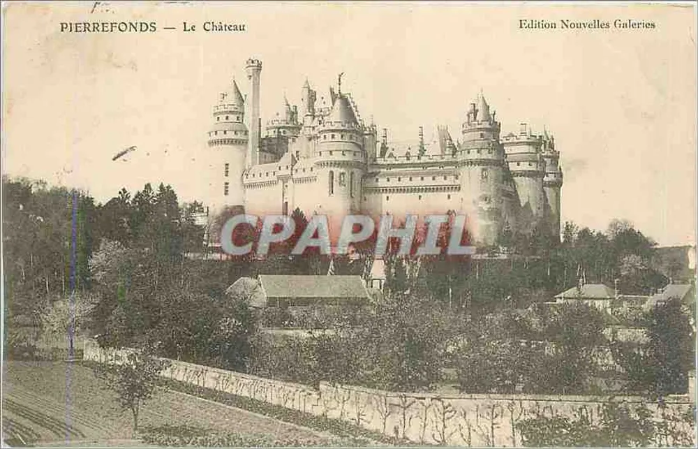 PierreFonds — O Castelo — Edição Nouvelles Galeries - Frente
